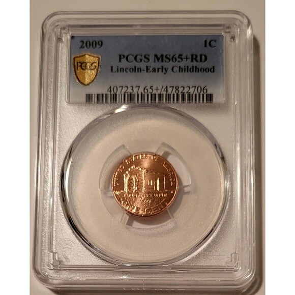 2009 Lincoln Bicentennial Cent Early Childhood Unc MS65+ PCGS - Picture 1 of 2